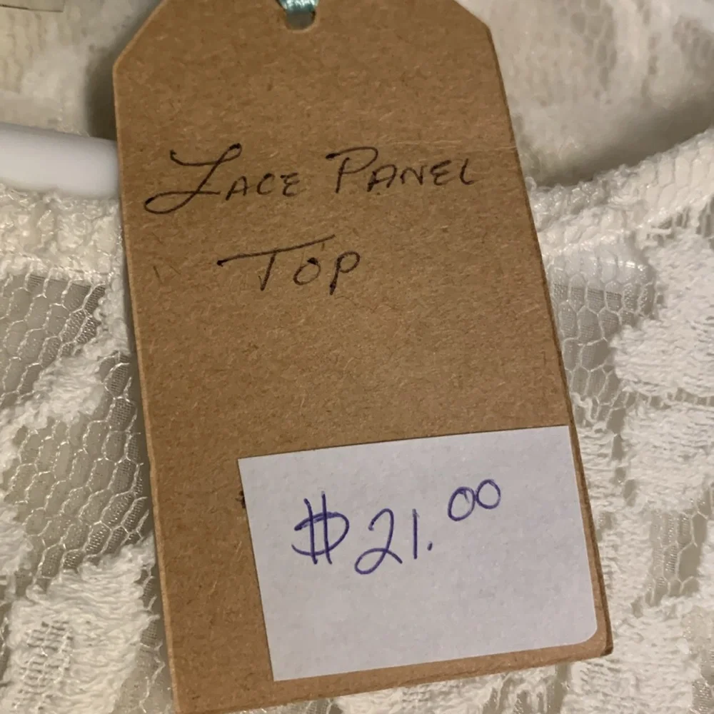 Vetty Lace Panel Blouse NWT - Picture 5 of 8